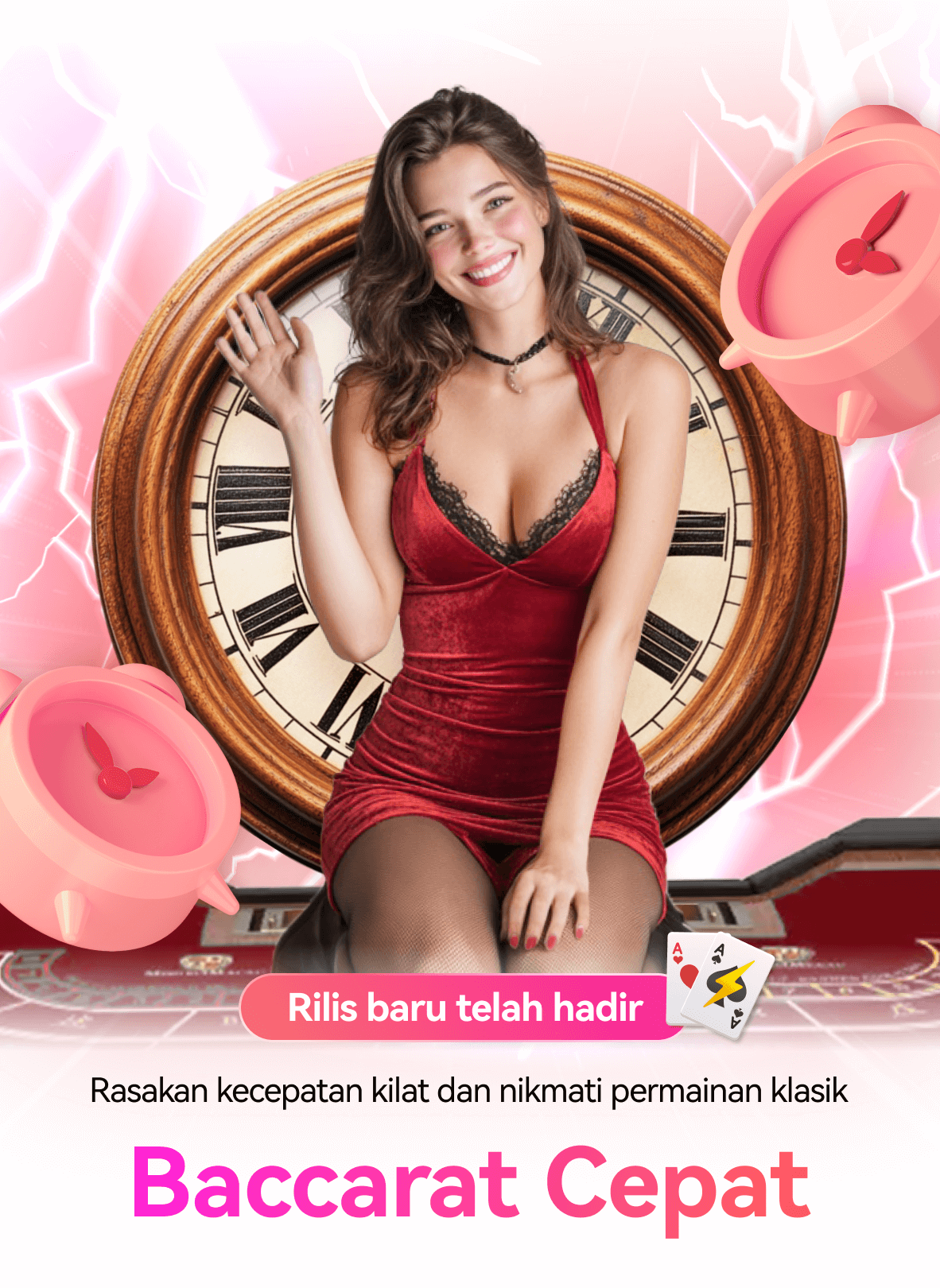 Baccarat Speed ​​kini tersedia online!

Dengan senang hati kami umumkan bahwa versi baru Baccarat Speed ​​kini tersedia online! Versi baru ini tidak hanya mempertahankan permainan Baccarat klasik, tetapi juga menggabungkan teknologi blockchain untuk memastikan keadilan dan transparansi dalam setiap permainan.

Baccarat Speed ​​menggunakan mekanisme permainan yang inovatif untuk memungkinkan pemain menikmati pengalaman bermain yang lebih cepat. Baik Anda pemain pemula atau lama, Anda dapat menemukan kesenangan Anda sendiri di sini.

Coba permainan kami sekarang dan rasakan pesona baru Baccarat Speed! Baik Anda ingin menantang diri sendiri atau bersenang-senang dengan teman, ini adalah pilihan terbaik Anda.